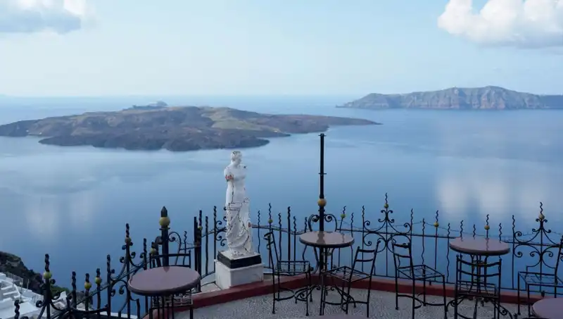 Santorini'de Gergin Bekleyiş: Ada İçi Tehlikeli Sıcaklık Artışı Endişe Veriyor