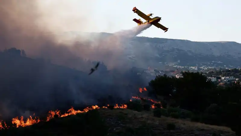 Sakız Adası'ndaki Orman Yangınında Son Durum: Kontrol Altına Alındı!