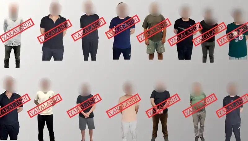 Kırmızı Bültenle Aranan 14 Kişi Türkiye'de Yakalandı: Operasyonun Ayrıntıları!