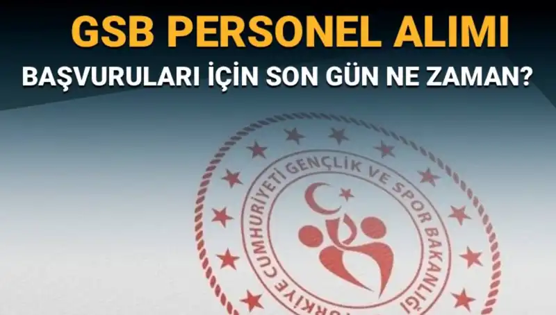 Gençlik ve Spor Bakanlığı Personel Alımı: Son Başvuru Tarihleri ve Süreç Detayları