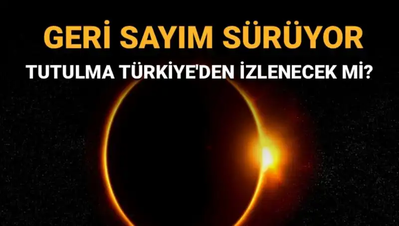 Eylül Ayındaki Güneş Tutulması: Türkiye'den Görülebilecek Mi?