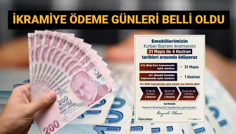 Emekli Bayram İkramiyeleri Hesaplara Yatıyor: Tarihler Belli Oldu!