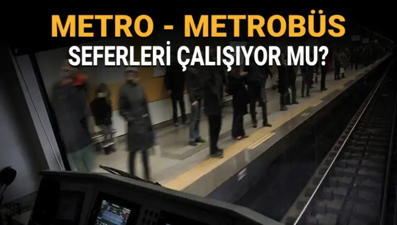İstanbul'da Ulaşım Kaosu: Metrobüs ve Metro Durumu Nedir?