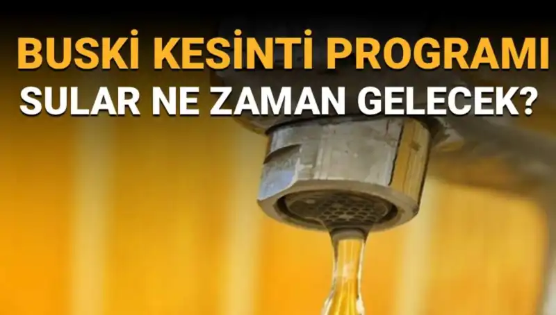 Bursa Nilüfer’de Su Kesintisi, Sular Ne Zaman Gelecek?
