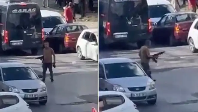 Başakşehir'de Pompalı Tüfekle Yolu Kapatıp Korku Saçan Şüpheli Yakalandı