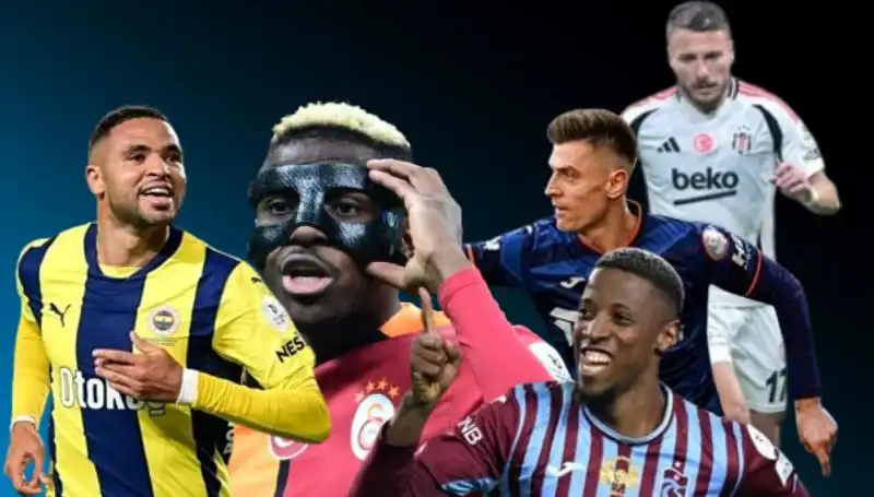 Süper Lig'de Gol Krallığı Yarışında Fırtına Gibi Esen İsimler!