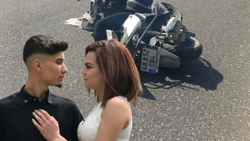 Genç Çiftin Hayalleri Yarım Kaldı: Motosiklet Kazası Sonrası Trajedi