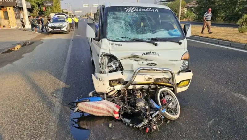 Aydın'da Kamyonetle Çarpışan Motosiklet Sürücüsünün Trajik Ölümü
