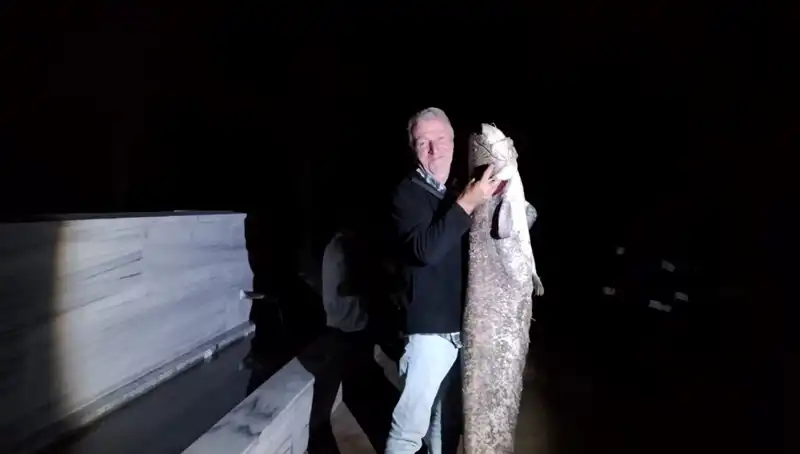 Balık Avında Şaşırtan An: 40 Kiloluk Olta Sürprizi!