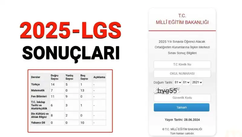 LGS Sınav Sonuçları İçin Geri Sayım Başladı! 2025 Tarihinde Neler Olacak?