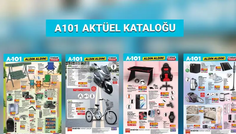 A101 Market 17-24 Nisan Aktüel Kataloğu: Şaşırtan Fırsatlar!