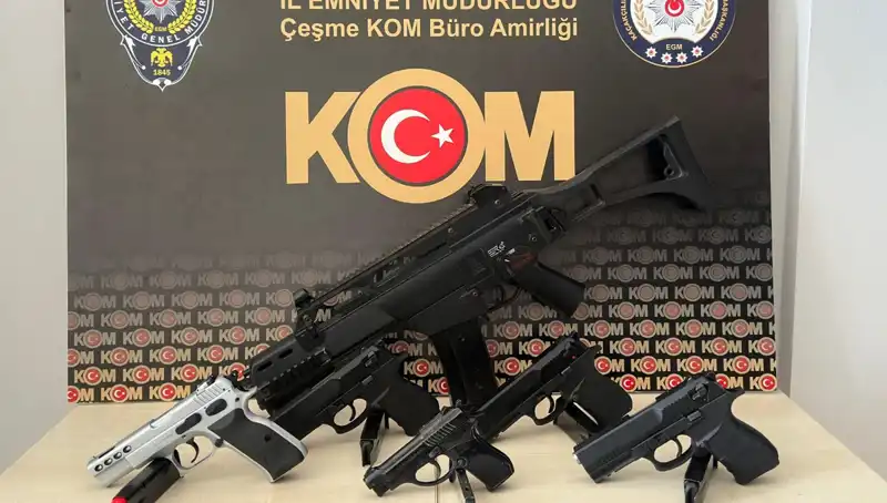 Çeşme'de Suç Örgütüne Büyük Darbe: Üç Kişi Tutuklandı
