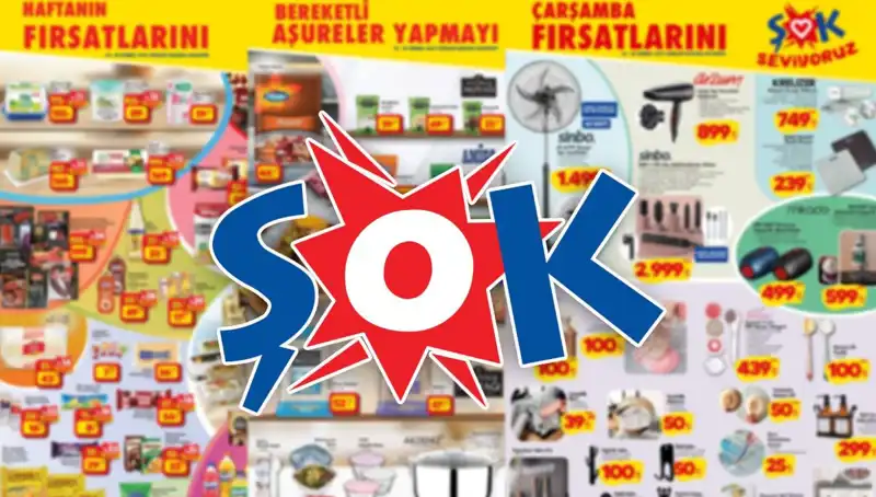 2-8 Temmuz Tarihlerinde ŞOK Marketlerdeki Heyecan Verici Aktüel Ürünler