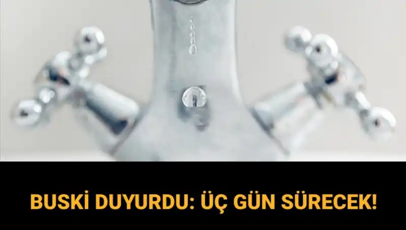Bursa'da Üç Gün Sürecek Su Kesintisinin Sebepleri ve Geri Dönüş Tarihi