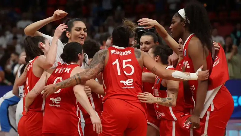 A Milli Kadın Basketbol Takımı, Litvanya İçin Hazırlıklarını Tamamladı ve Hedef Büyüttü