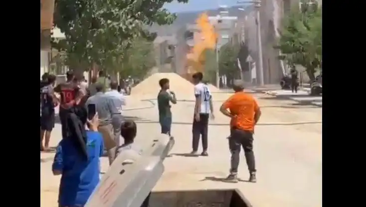 Kilis’te Doğal Gaz Borusu Patladı: Şehirde Panik ve Tedbir Alarmı!