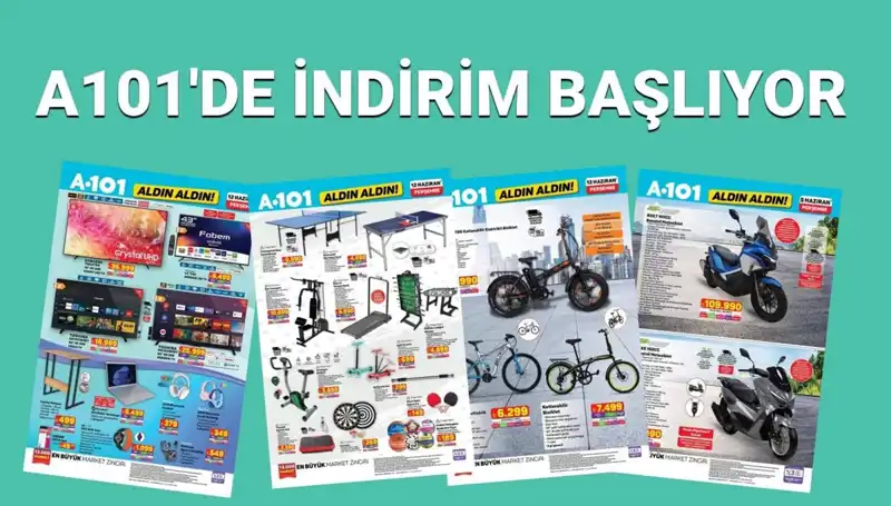 A101’in 12 Haziran Aktüel Kataloğu: Kaçırılmayacak Fırsatlar