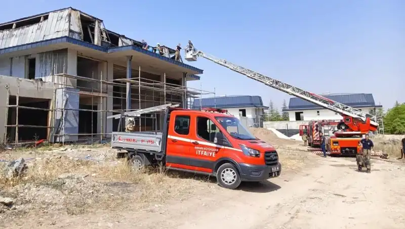 Ankara Gölbaşı’nda Villaları Korkutan Yangın: Detaylar ve Son Gelişmeler