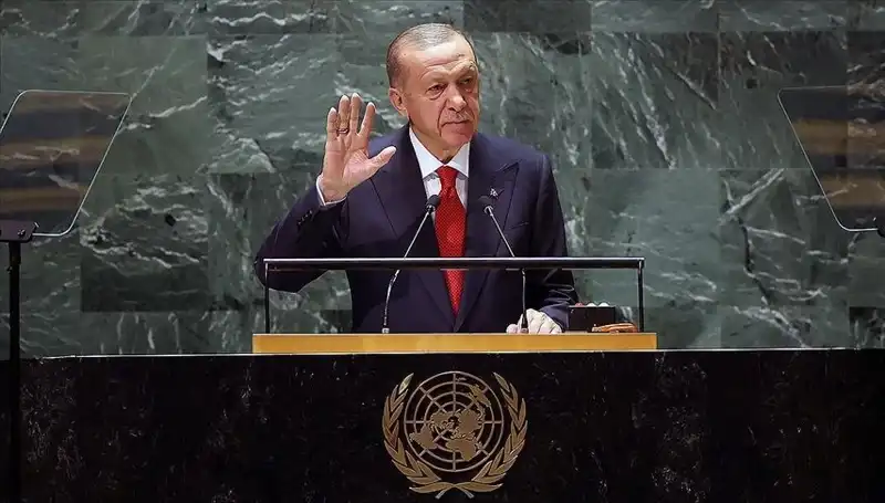 Cumhurbaşkanı Erdoğan'ın BM Genel Kurulu'nda Gazze Konusu Ön Planda