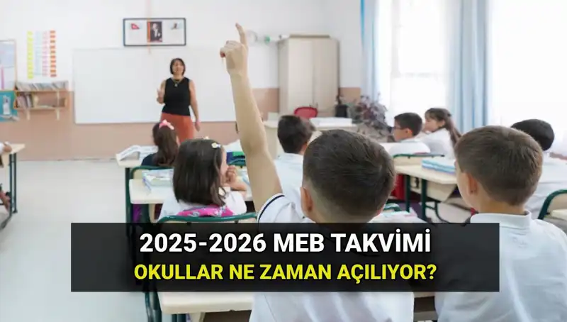 Yaz Tatilinin Ardından Okul Zilinin Çaldığı Tarihler Açıklandı