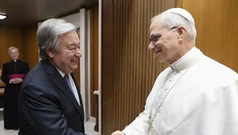 Papa Leo ve Guterres: Küresel Barış İçin Tarihi Buluşma