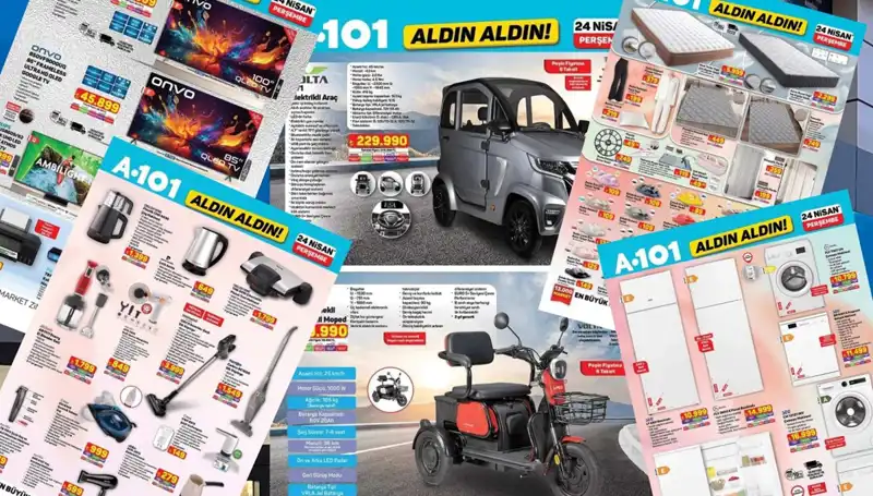 A101’in Yeni Aktüel Kataloğu: Perde, Halı, Yatak ve Elektronik Mutfak Ürünleri!