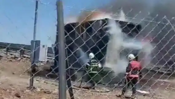 Şanlıurfa'da Trafo Yangını: Şehirde Elektrik Kesintisi ve Tehlike Alarmı
