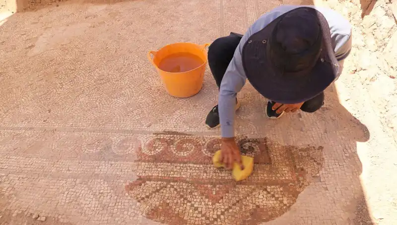 Mardin’de 1.500 Yıllık Mozaik Keşfi: Tarihin Derinliklerine Yolculuk