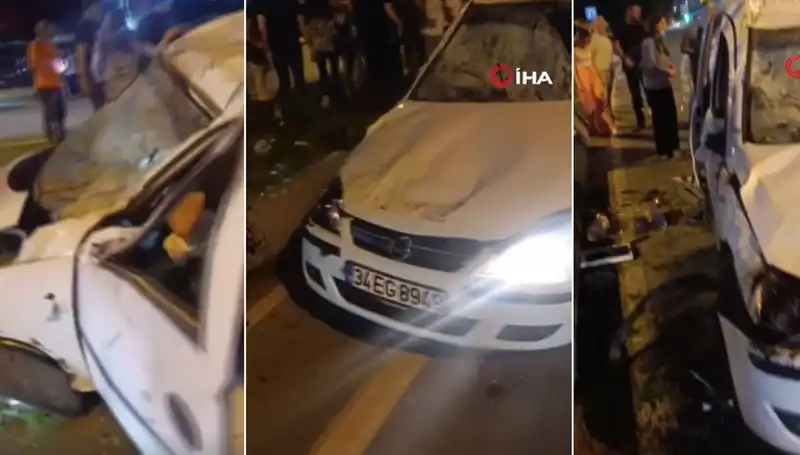 İstanbul Sahil Yolunda Ucuz Atlatılan Kazanın Şaşırtıcı Ayrıntıları