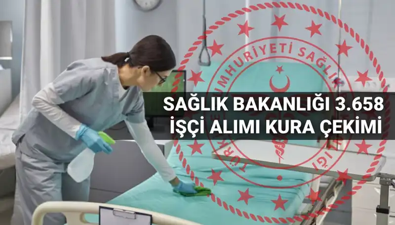 2025 Sağlık Bakanlığı İşçi Alımı Kurası Tarihleri ve Nihai Liste Açıklandı!