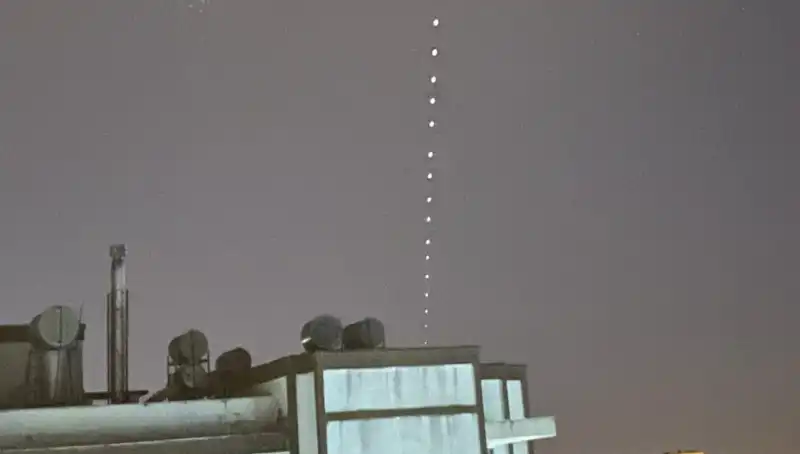 Adana Gökyüzünde Starlink'den Görsel Şölen: Uzay Seyahatine Hazır Mı?